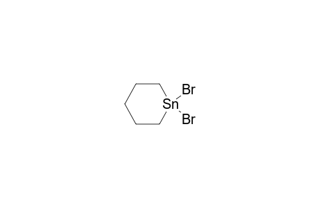 Stannacyclohexane, 1,1-dibromo-