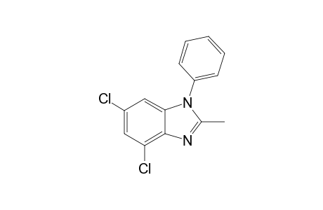 4,6-Dichloro-2-methyl-1-phenyl-1H-benzo[d]imidazole
