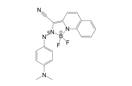3-cyano-2-{[4-(dimethylamino)phenyl]imino}-1,1-difluoro-1H,2H-2l5-[1,3,2]diazaborolo[3,4-a]quinolin-2-ylium-1-uide