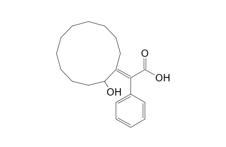 (E)-2-(2-Hydroxycyclododecylidene)-2-phenylacetic acid