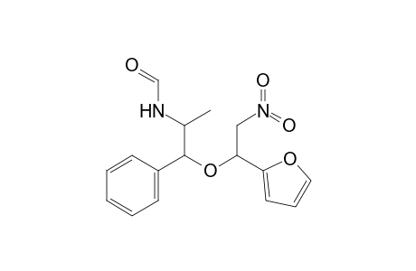 N-[2-(1'-Furan-2'-yl-2'-nitroethoxy)-1-methyl-2-phenylethyl]formamide