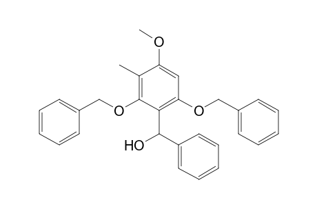 Benzenemethanol, 4-methoxy-3-methyl-.alpha.-phenyl-2,6-bis(phenylmethoxy)-
