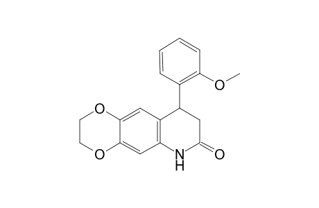 9-(2-Methoxy-phenyl)-2,3,8,9-tetrahydro-6H-[1,4]dioxino[2,3-g]quinolin-7-one
