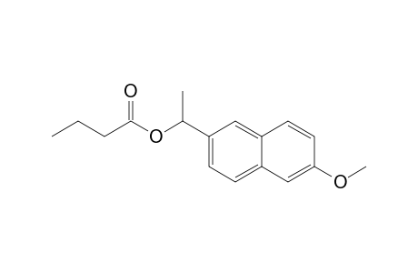 1-Butanoyloxy-1-(6-methoxy-2-naphthyl)ethane
