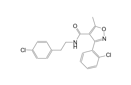 4-isoxazolecarboxamide, 3-(2-chlorophenyl)-N-[2-(4-chlorophenyl)ethyl]-5-methyl-