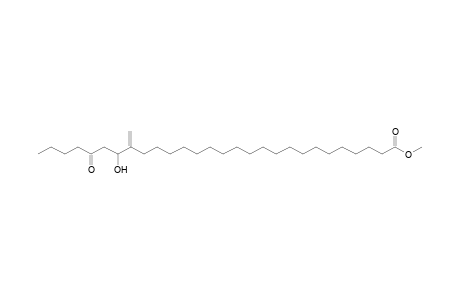 21-Methylene-22-hydroxy-24-oxooctacosanoic acid methyl ester