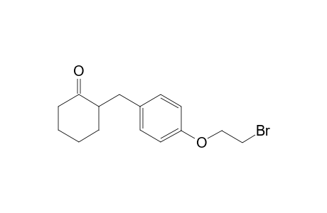 2-[4-(2-Bromoethoxy)benzyl]cyclohexanone