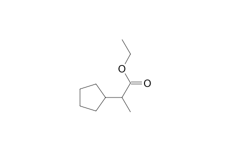 2-cyclopentylpropanoic acid ethyl ester