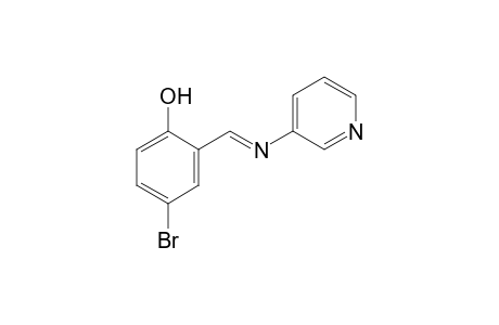 4-bromo-2-[N-(3-pyridyl)formimidoyl]phenol