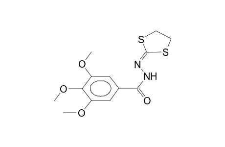 N'-(1,3-dithiolan-2-ylidene)-3,4,5-trimethoxybenzhydrazide