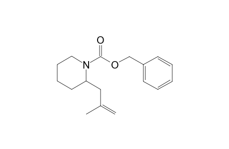 benzyl 2-(2-methylallyl)piperidine-1-carboxylate