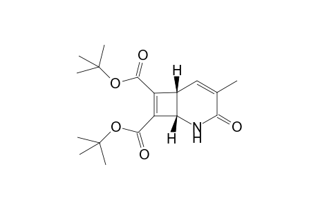 (1S,6S)-Di-tert-butyl 4-methyl-3-oxo-2-azabicyclo[4.2.0]octa-4,7-diene-7,8-dicarboxylate
