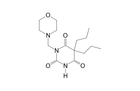5,5-DIPROPYL-1-(MORPHOLINOMETHYL)BARBITURIC ACID