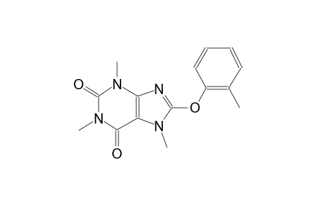 1,3,7-trimethyl-8-(2-methylphenoxy)-3,7-dihydro-1H-purine-2,6-dione