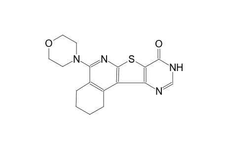 5-(4-morpholinyl)-1,2,3,4-tetrahydropyrimido[4',5':4,5]thieno[2,3-c]isoquinolin-8(9H)-one