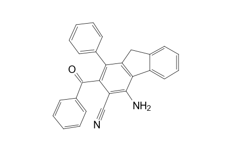 9H-fluorene-3-carbonitrile, 4-amino-2-benzoyl-1-phenyl-