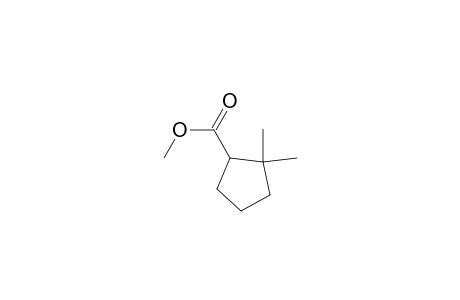 Cyclopentanecarboxylic acid, 2,2-dimethyl-, methyl ester
