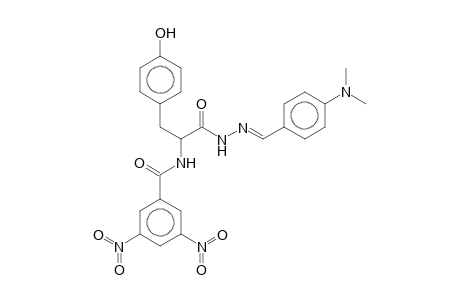 Na-(3,5-dinitrobenzoyl)tyrosine N'-[4-(dimethylamino)benzylidene]hydrazide