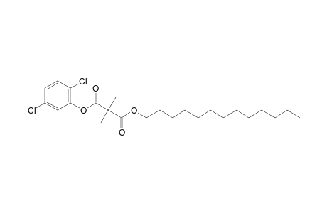 Dimethylmalonic acid, 2,5-dichlorophenyl tridecyl ester