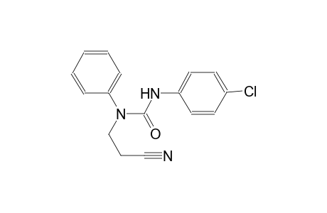 urea, N'-(4-chlorophenyl)-N-(2-cyanoethyl)-N-phenyl-