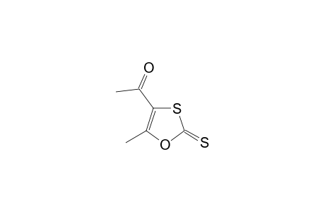 1-(5-Methyl-2-sulfanylidene-1,3-oxathiol-4-yl)ethanone
