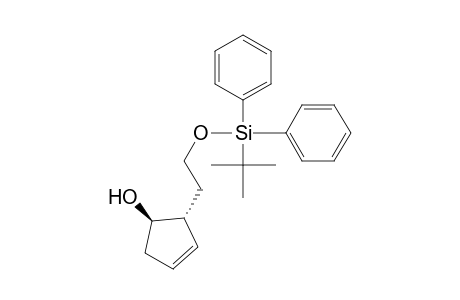 (1R,2R)-2-[2-[[(1,1-dimethylethyl)diphenylsilyl]oxy]ethyl]-3-cyclopenten-1-ol