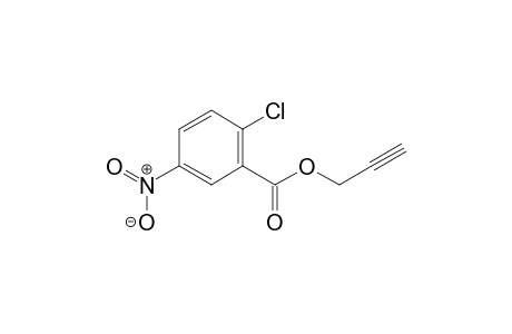 Benzoic acid, 2-chloro-5-nitro-, 2-propynyl ester