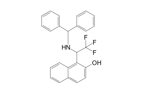 1-[1-(Benzhydrylamino)-2,2,2-trifluoroethyl]naphthalen-2-ol