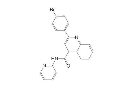 2-(4-bromophenyl)-N-(2-pyridinyl)-4-quinolinecarboxamide