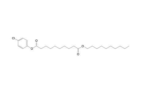 Sebacic acid, 4-chlorophenyl decyl ester