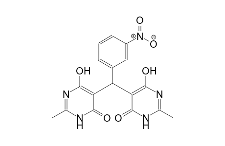 5-[(2,6-dimethyl-4-oxo-4,5-dihydropyridin-3-yl)(3-nitrophenyl)methyl]-2,6-dimethyl-3,4-dihydropyridin-4-one