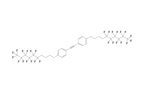1,1'-Ethyne-1,2-diylbis[4-(5,5,6,6,7,7,8,8,9,9,10,10,10-tridecafluorodecyl)benzene]