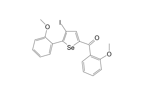 (4-Iodo-5-(2-methoxyphenyl)selenophen-2-yl)(2-methoxyphenyl)methanone