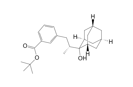 tert-butyl 3-((R)-2-((1R,3S,5R,7R)-2-hydroxyadamantan-2-yl)propyl)benzoate