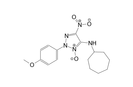 N-cycloheptyl-2-(4-methoxyphenyl)-5-nitro-2H-1,2,3-triazol-4-amine 3-oxide