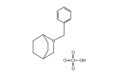 2-BENZYL-2-AZABICYCLO[2.2.2]OCTANE, PERCHLORATE
