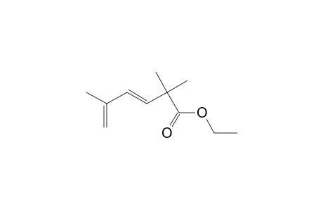 3,5-Hexadienoic acid, 2,2,5-trimethyl-, ethyl ester, (E)-