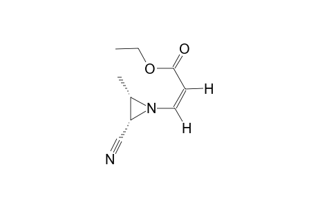 (R*,R*)-Z-2-CYANO-3-METHYL-ALPHA'-ETHOXYCARBONYL-N-VINYL-AZIRIDINE