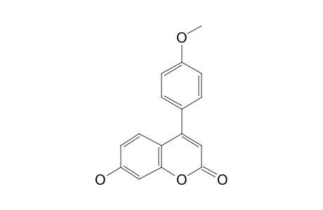 7-Hydroxy-4-(4-methoxyphenyl)chromen-2-one