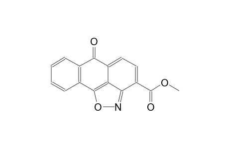 methyl 6-oxo-6H-anthra[1,9-cd]isoxazole-3-carboxylate