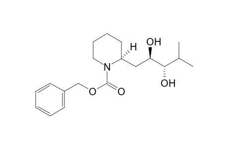 [(2S,2(2R),2(3S)]-N-[(Benzyloxy)carbonyl]-2-(2,3-dihydroxy-4-methylpentyl)piperidine