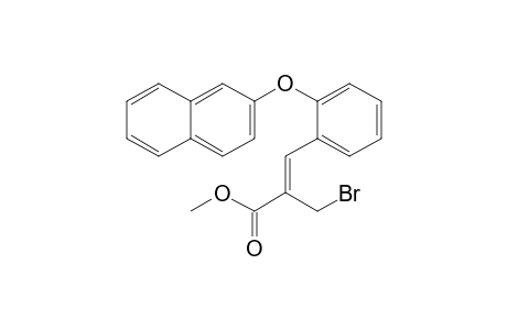 (Z)-2-Bromomethyl-3-[2-(naphthalen-2-yloxy)-phenyl]-acrylic acid methyl ester