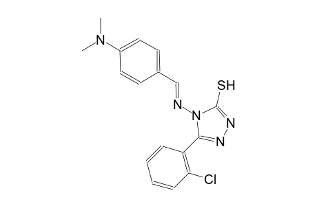 5-(2-chlorophenyl)-4-({(E)-[4-(dimethylamino)phenyl]methylidene}amino)-4H-1,2,4-triazol-3-yl hydrosulfide