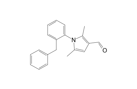 1-(2-benzylphenyl)-2,5-dimethyl-pyrrole-3-carbaldehyde