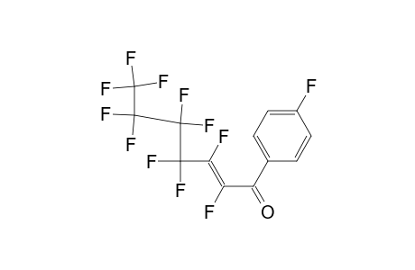 (E)-2,3,4,4,5,5,6,6,7,7,7-undecafluoro-1-(4-fluorophenyl)-2-hepten-1-one