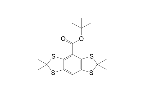 tert-butyl 2,2,6,6-tetramethyl-[1,3]dithiolo[4,5-f][1,3]benzodithiole-8-carboxylate