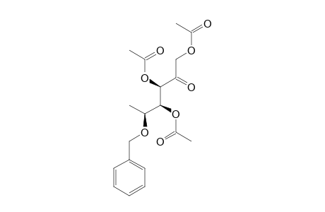 5-O-Benzyl-6-deoxy-L-sorbose triacetate