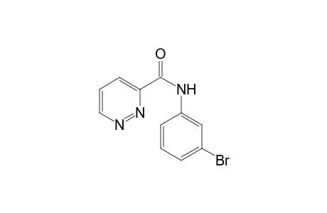 3-Pyridazinecarboxamide, N-(3-bromophenyl)-