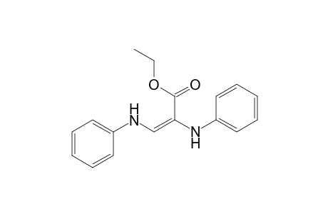Ethyl (E)-2,3-di(phenylamino)propenoate