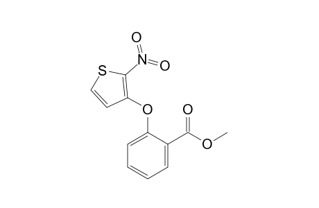 2-[(2-nitro-3-thienyl)oxy]benzoic acid methyl ester